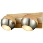 VERUS 2 – Dvokraki Spot (Nikl mat / Drvo) - 762032-2