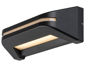 Spoljna zidna LED lampa KOBARID 20W – IP54 Zaštita (Crna) - 77174